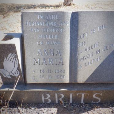 BRITS Anna Maria 1928-1990