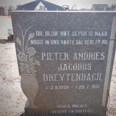 BREYTENBACH Pieter Andries Jacobus 1950-1971