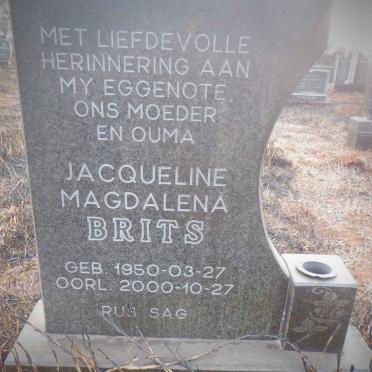 BRITS Jacqueline Magdalena 1950-2000