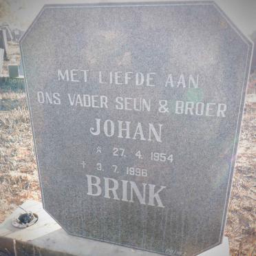 BRINK Johan 1954-1996