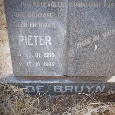 BRUYN Pieter, de 1960-1985