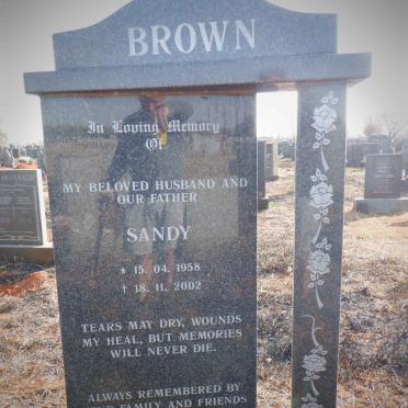 BROWN Sandy 1958-2002