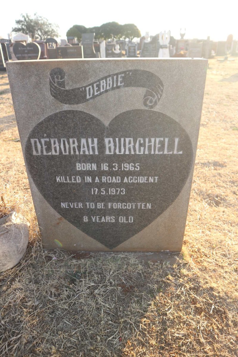 BURCHELL Deborah 1965-1973