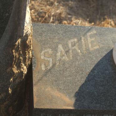 BURGER Sarie 1949-1976