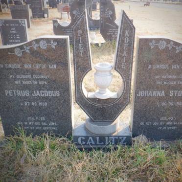CALITZ Petrus Jacobus 1939- &amp; Johanna Stoffelina 1942-