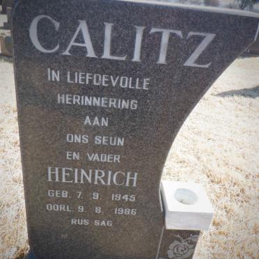 CALITZ Heinrich 1945-1986