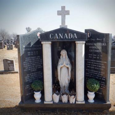 CANADA Antonia Goncalves 1941-2012 &amp; Maria de Fatima Rodrigues Castanho 1950-2001