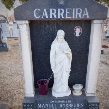 CARREIRA Manuel Rodrigues 1901-1986