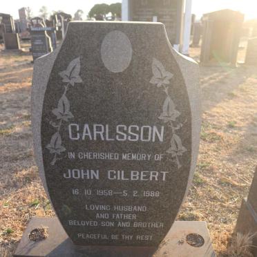 CARLSSON John Gilbert 1958-1988