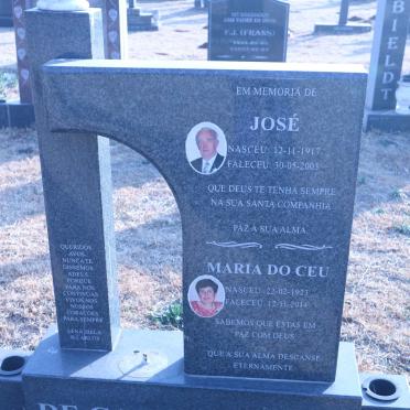 CAMPOS Jose, de 1917-2003 &amp; Maria DO CEU 1923-2014