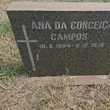 CAMPOS Ana da Conceicao 1884-1976