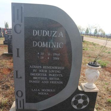 CILO Duduza Dominic 1964-2004 