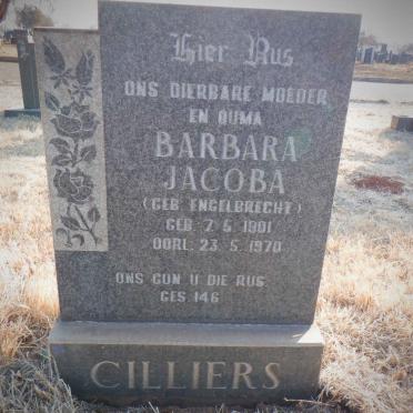 CILLIERS Barbara Jacoba nee ENGELBRECHT 1901-1970