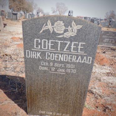 COETZEE Dirk Coenderaad 1901-1970