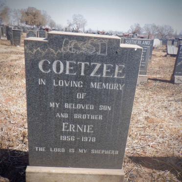COETZEE Ernie 1956-1978