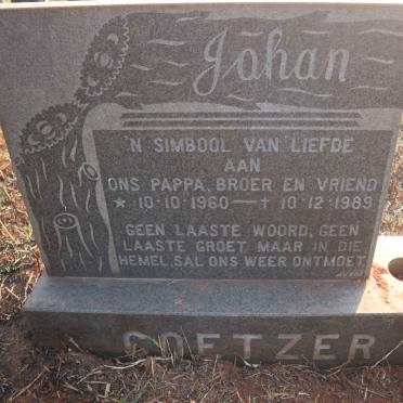 COETZER Johan 1960-1989