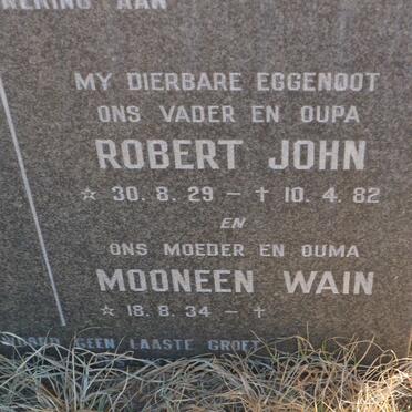 COETZEE Robert John 1929-1982 &amp; Mooneen Wain 1934- :: COETZEE Hendrik Josias Stephanus 1957-1976