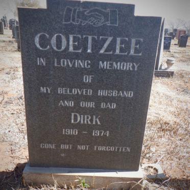 COETZEE Dirk 1910-1974