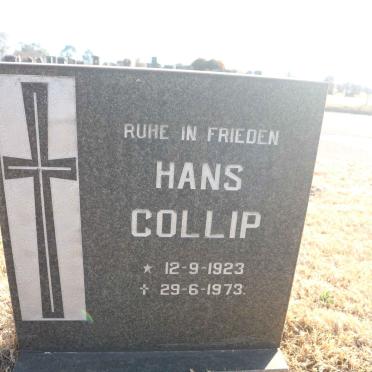 COLLIP Hans 1923-1973