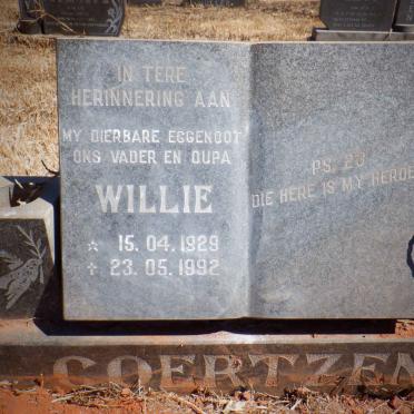 COERTZEN Willie 1929-1992