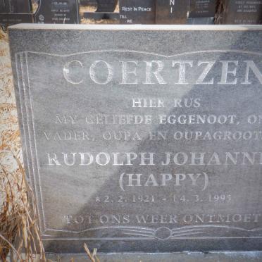 COERTZEN Rudolph Johannes 1921-1995