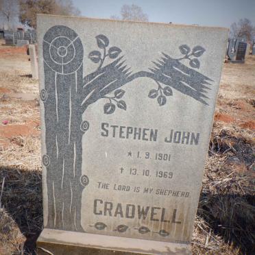 CRADWELL Stephen John 1901-1969