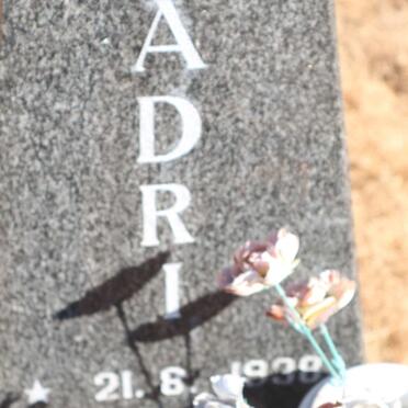 CRONJE Petro 1936-1981 &amp; Adri 1938-