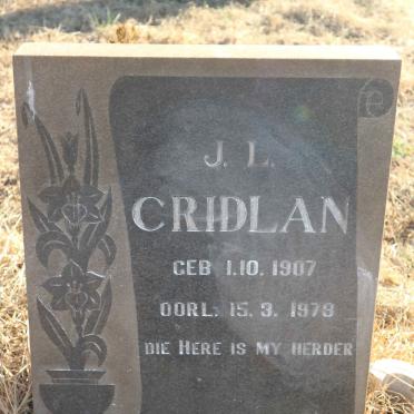 CRIDLAN J.L. 1907-1978