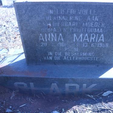 CLARK Anna Maria 1901-1988