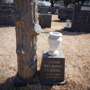 CLARKE John Welbury 1923-1973