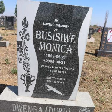 DWENGA Busisiwe Monica nee DURU 1969-2009