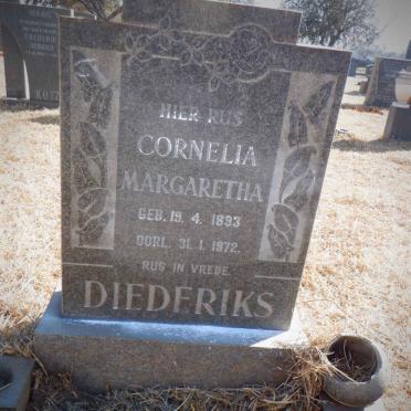 DIEDERIKS Cornelia Margaretha 1893-1972