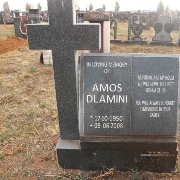 DLAMINI  Amos 1950-2008