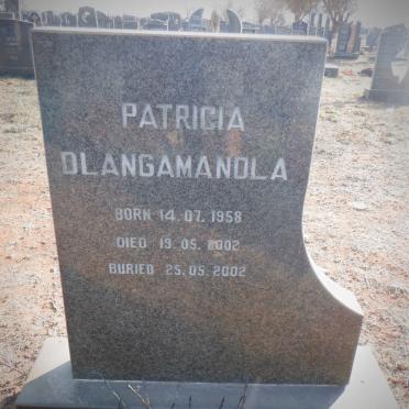 DLANGAMANDLA Patricia 1958-2002