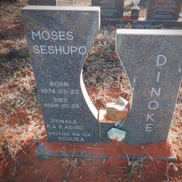 DINOKE Moses Seshupo 1974-1998
