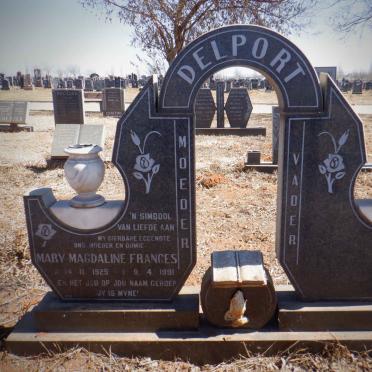 DELPORT Mary Magdelena Frances 1925-1991