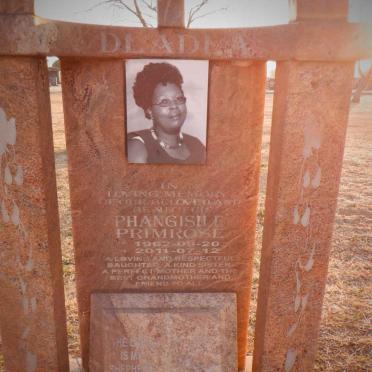 DLADLA Phangisile Primrose 1962-2011