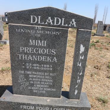 DLADLA Mimi Precious Thandeka 1983-2009