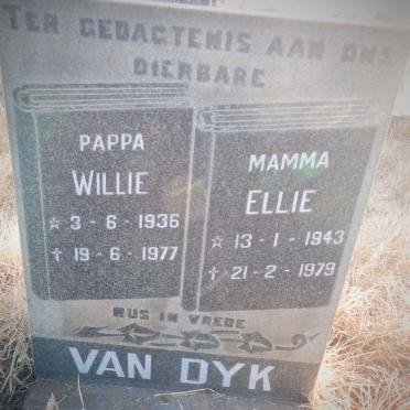 DYK Willie, van 1936-1977 &amp; Ellie 1943-1979