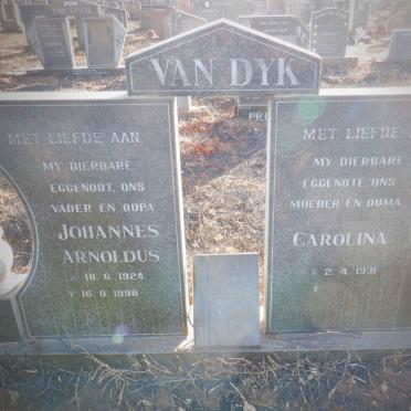 DYK Johannes Arnoldus, van 1924-1998 &amp; Carolina 1931-