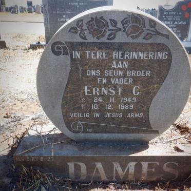DAMES Ernst C. 1949-1989