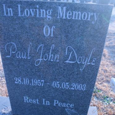 DOYLE Paul John 1957-2003