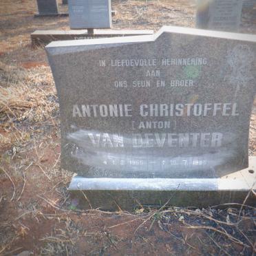DEVENTER Antonie Christoffel, van 1955-1994