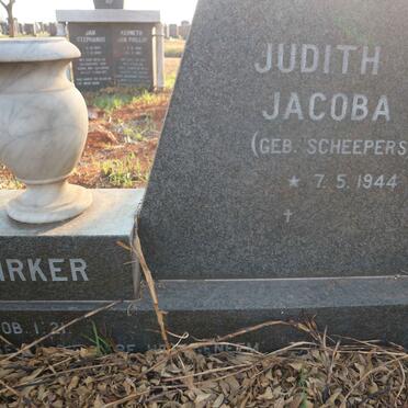 DIRKER Johannes Marthinus 1946-1989 &amp; Judith Jacoba SCHEEPERS 1944-