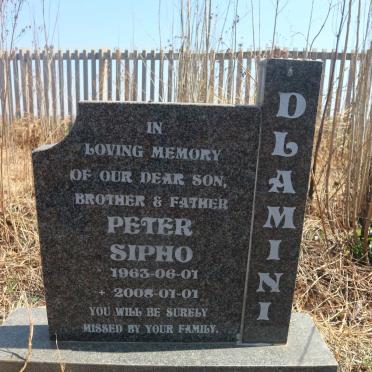 DLAMINI Peter Sipho 1963-2008