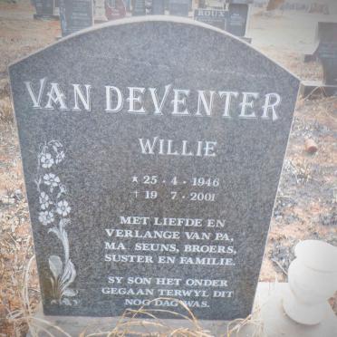DEVENTER Willie, van 1946-2001