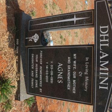 DHLAMINI Agnes 1951-2011