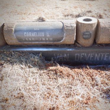 DEVENTER Cornelius D., van 1917-1972