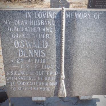 DENNIS Oswald 1930-1994