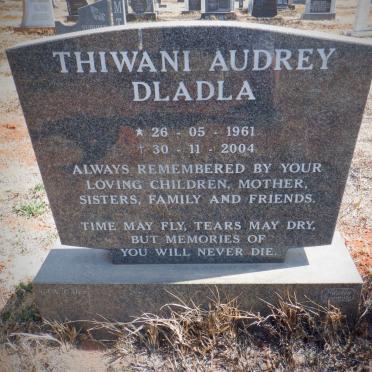 DLADLA Thiwani Audrey 1961-2004